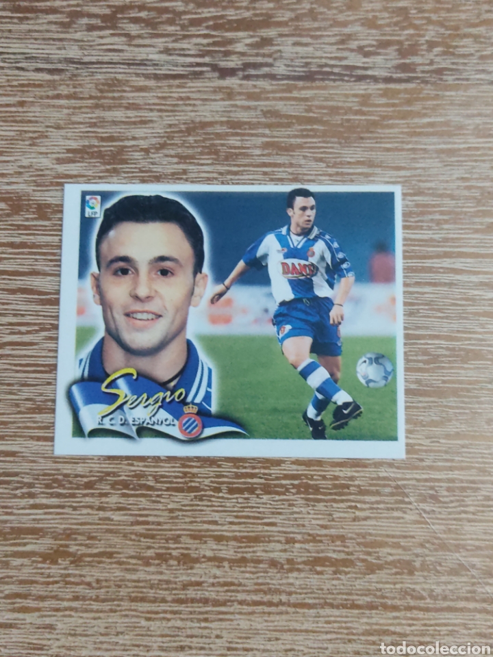 Coleccionismo cromos antiguos: Cromo Sergio Sin Pegar - Espanyol - 00 - 01 - Ediciones Este - 2000 - 2001 - Foto 1