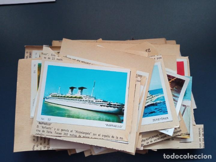 Coleccionismo cromos antiguos: Cromos Barcos y Trenes (Ed. Bruguera) - Foto 1
