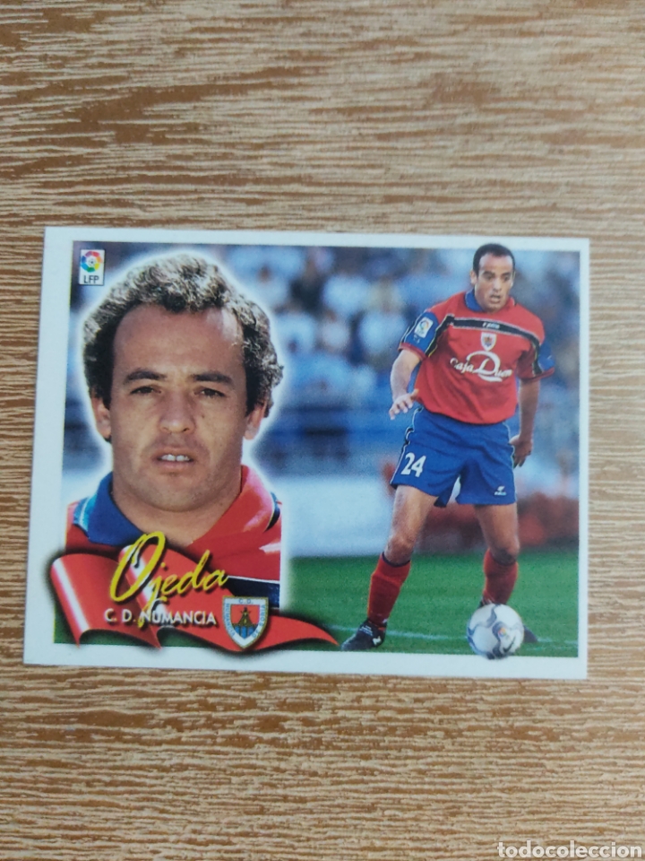 Coleccionismo cromos antiguos: Cromo Ojeda Sin Pegar - Numancia - 00 - 01 - Ediciones Este - 2000 - 2001 - Foto 1