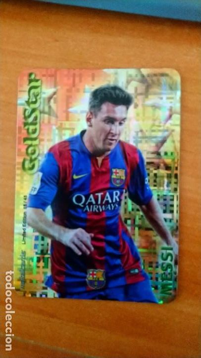 Coleccionismo cromos antiguos: messi edicion limitada 15/45, 2015 - Foto 1