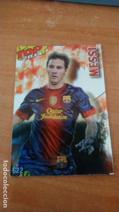Coleccionismo cromos antiguos: messi, top liga 2014 - Foto 1