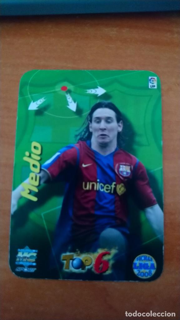 Coleccionismo cromos antiguos: messi, top once 2008 - Foto 2