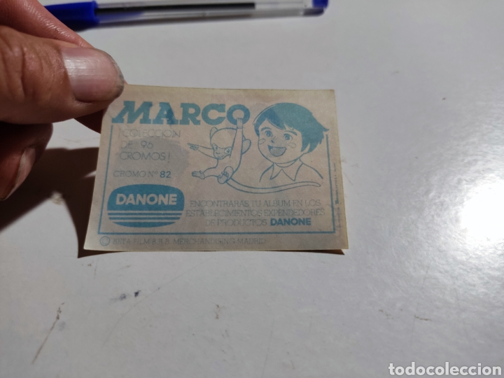 Coleccionismo cromos antiguos: Cromo Marco Danone n82 - Foto 2