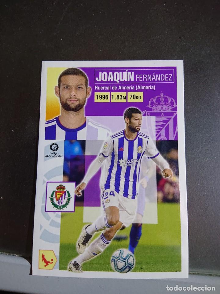 Collectable Antique Stickers: CROMO JOAQU&Iacute;N 7 VALLADOLID LIGA 2020 2021 20 21 ESTE PANINI NUNCA PEGADO