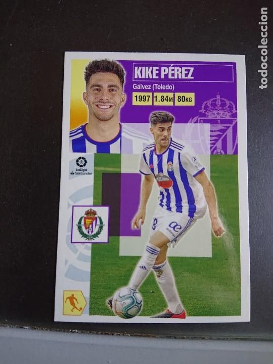 Colecionismo Cromos antigos: CROMO KIKE P&Eacute;REZ 9 B 9B VALLADOLID LIGA 2020 2021 20 21 ESTE PANINI NUNCA PEGADO