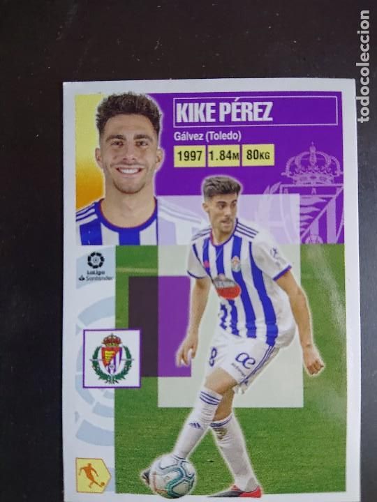 Collectable Antique Stickers: CROMO KIKE P&Eacute;REZ 9 B 9B VALLADOLID LIGA 2020 2021 20 21 ESTE PANINI NUNCA PEGADO