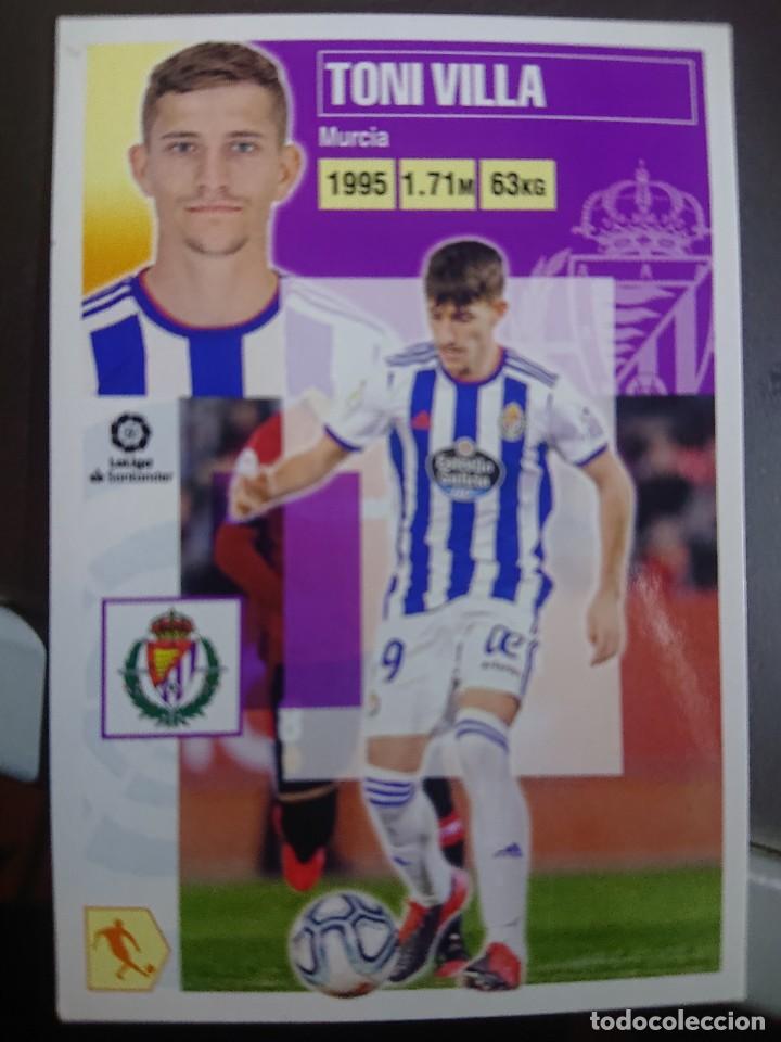 Collectable Antique Stickers: CROMO TONI VILLA 13 VALLADOLID LIGA 2020 2021 20 21 ESTE PANINI NUNCA PEGADO
