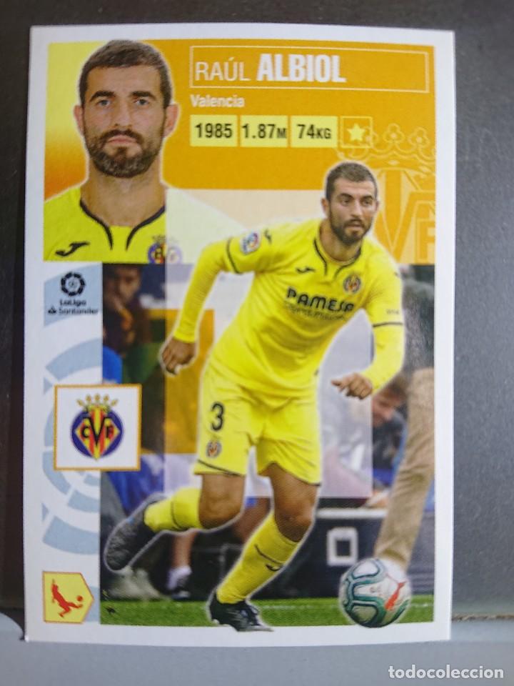 Coleccionismo cromos antiguos: CROMO ALBIOL 8 VILLARREAL LIGA 2020 2021 20 21 ESTE PANINI NUNCA PEGADO
