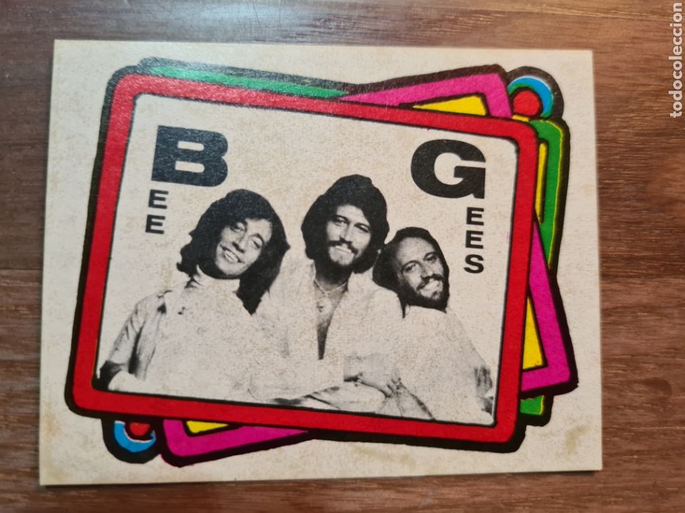 Coleccionismo cromos antiguos: BEE GEES CROMO N&ordm; 184 ALBUM ESCUDOS DIDEC 1981