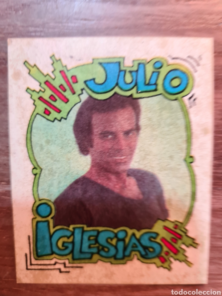 Coleccionismo Cromos antiguos: JULIO IGLESIAS CROMO N&ordm; 158 ALBUM ESCUDOS DIDEC 1981
