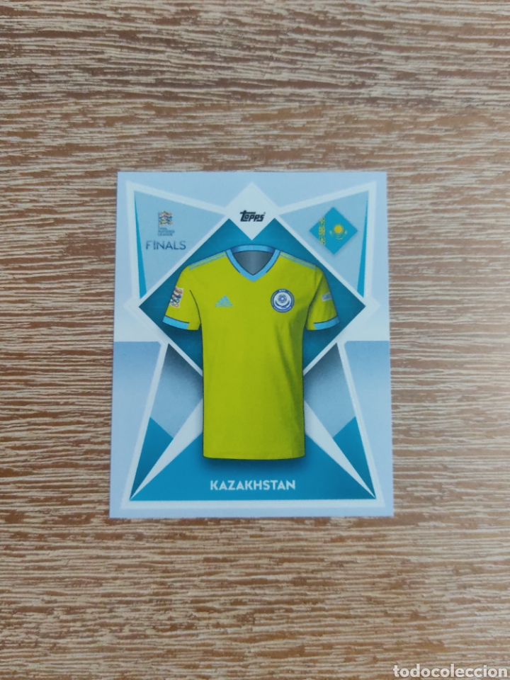 Colecionismo Cromos antigos: Cromo N&deg; 197 Kazajistan - Sin Pegar Road To Uefa Nations League Finals Topps 22-23 - 2022 - 2023