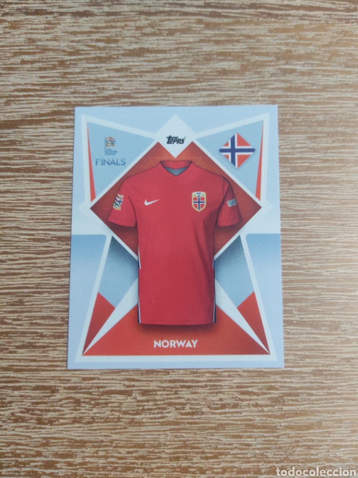 Colecionismo Cromos antigos: Cromo N&deg; 209 Noruega - Sin Pegar Road To Uefa Nations League Finals Topps 22-23 - 2022 - 2023