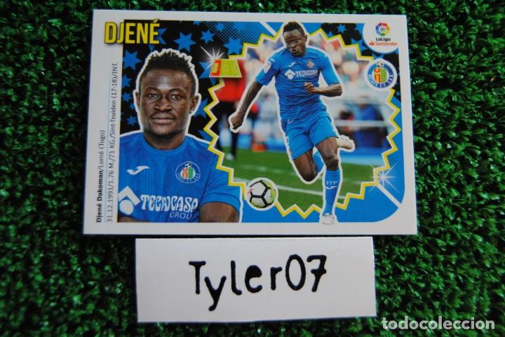 Coleccionismo cromos antiguos: Djen&eacute; Getafe Liga Este 18-19 - Foto 1