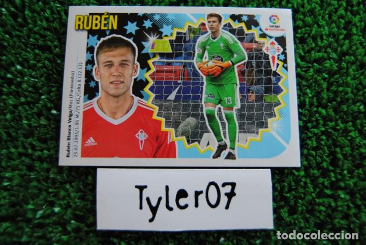 Coleccionismo cromos antiguos: Rub&eacute;n Celta Liga Este 18-19 - Foto 1