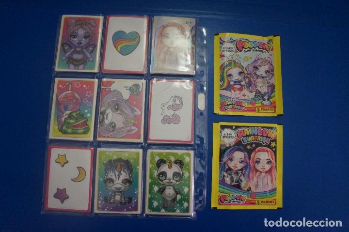 Coleccionismo Cromos antiguos: COLECCION COMPLETA DE RAINBOW SURPRISE SIN PEGAR CON 176 CROMOS A&Ntilde;O 2021 DE PANINI ***