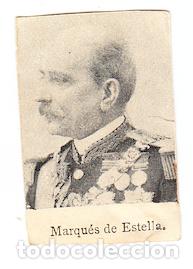 Collectable Antique Stickers: Fototipia Personajes C&eacute;lebres S XIX Fernando Primo de Rivera y Sobremonte&nbsp;Marqu&eacute;s de Estella