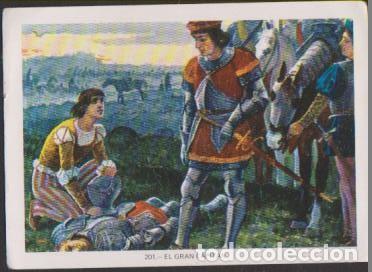 Coleccionismo cromos antiguos: cromo 201 EL GRAN CAPITAN sin pegar - Foto 1