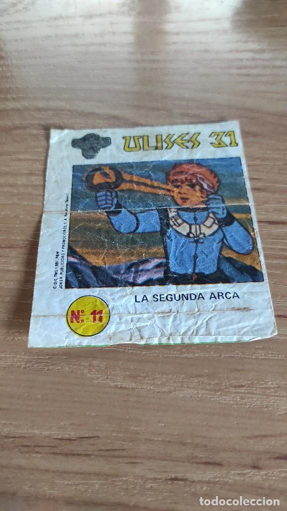 Coleccionismo cromos antiguos: Cromo chicle Ulises 31 n&uacute;mero 11 - Foto 1
