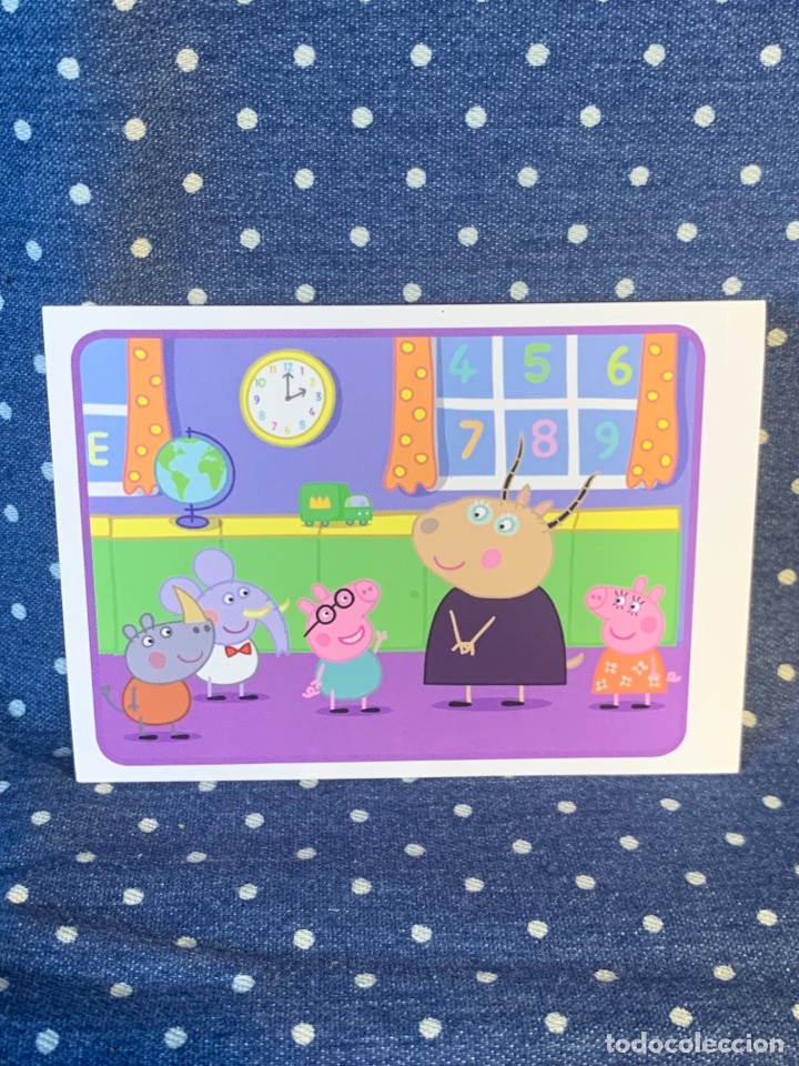 Coleccionismo cromos antiguos: CROMO PEPPA PIG, SIN PEGAR, N&Uacute;MERO 53 - Foto 1