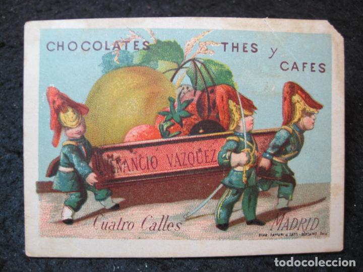Coleccionismo cromos antiguos: CROMO ANTIGUO-CHOCOLATES THES Y CAFES VENANCIO VAZQUEZ (MADRID)-VER FOTOS-(95.087)