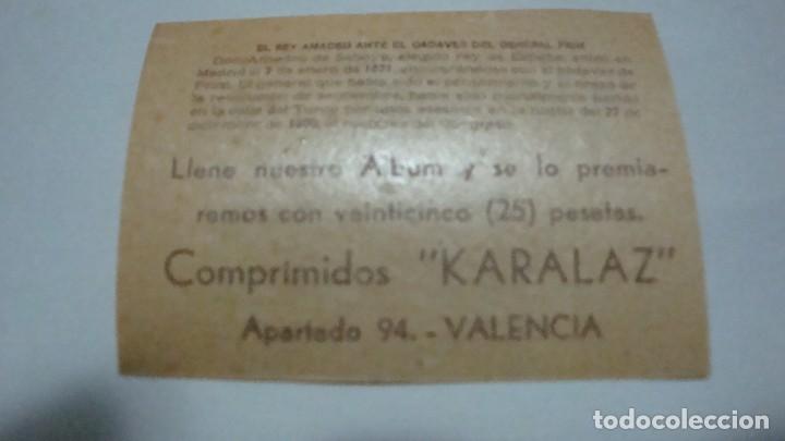 Coleccionismo cromos antiguos: KARALAZ COMPRIMIDOS - Foto 7