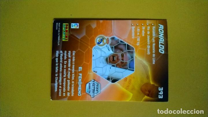 Coleccionismo cromos antiguos: ronaldo megacracks 05 06 - Foto 2