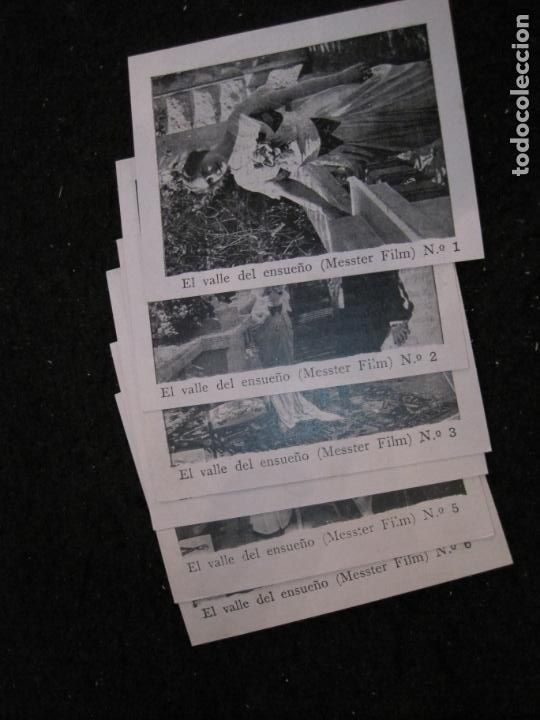 Coleccionismo cromos antiguos: EL VALLE DEL ENSUE&Ntilde;O-MESSTER FILM-COLECCION COMPLETA 6 CROMOS DE CINE-VER FOTOS-(CR-3063)