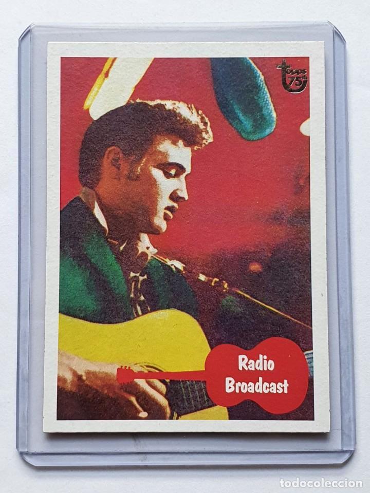Coleccionismo cromos antiguos: #10 ELVIS PRESLEY &rdquo;Radio Broadcast&rdquo; 1956 - TOPPS 75th 2013