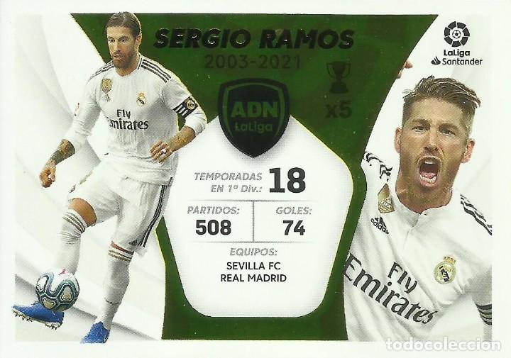 Coleccionismo Cromos antiguos: Cromo n&ordm; 27 Sergio Ramos (Real Madrid) ADN LaLiga - Liga Este 2021-22