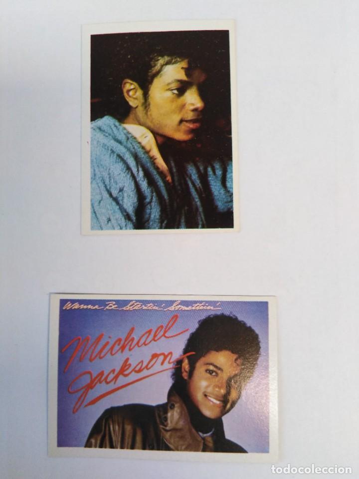 Coleccionismo cromos antiguos: Lote de Cromos antiguos Michael Jackson - Foto 1