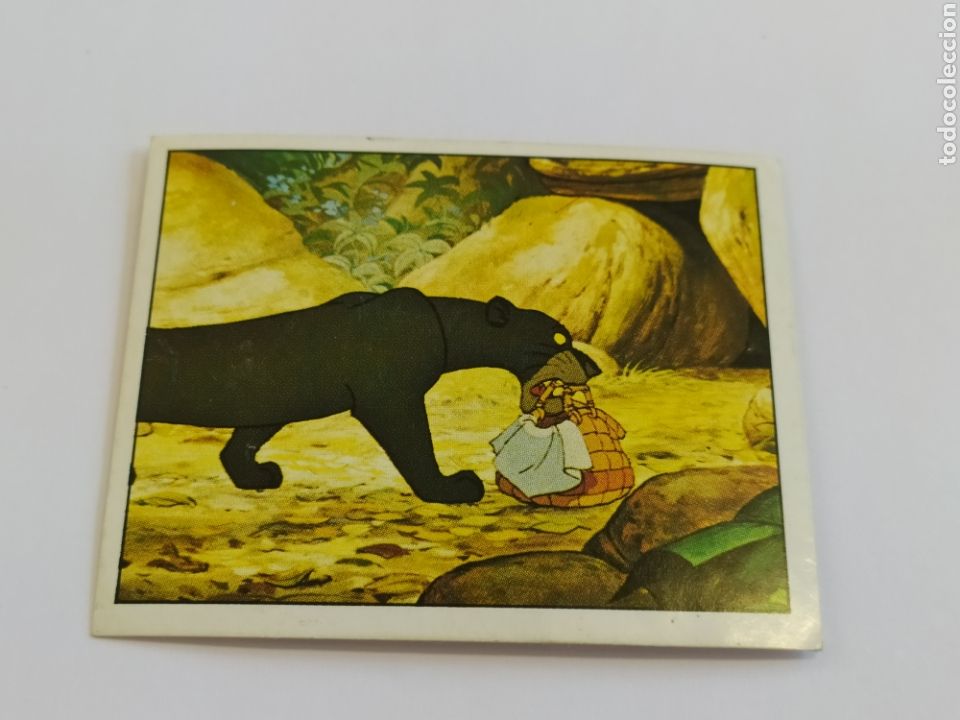 Coleccionismo Cromos antiguos: Cromo n&ordm; 6 sin pegar - El libro de la selva - Walt Disney - Panini