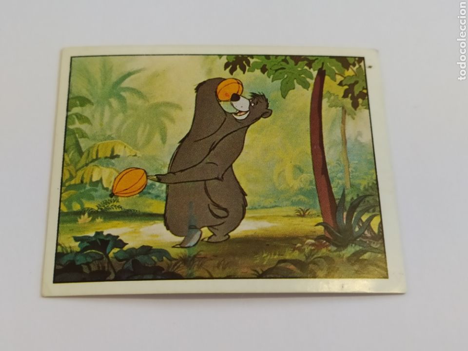 Coleccionismo Cromos antiguos: Cromo n&ordm; 73 sin pegar - El libro de la selva - Walt Disney - Panini