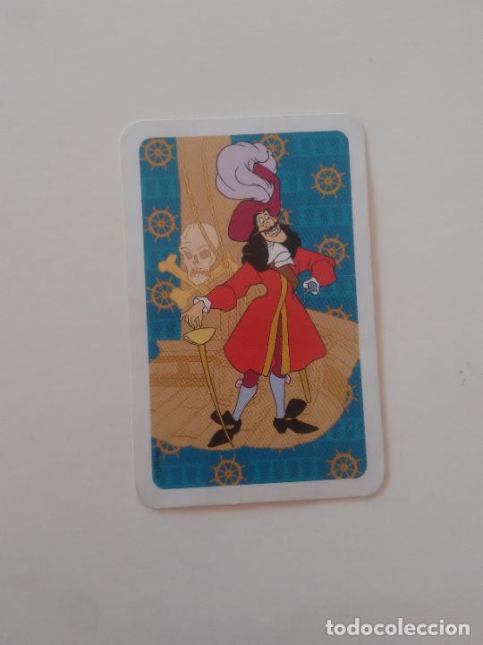Coleccionismo Cromos antiguos: CAPIT&Aacute;N GARFIO PETER PAN CROMO CARTA MUNDI CARD BARAJA NAIPES INFANTIL DISNEY