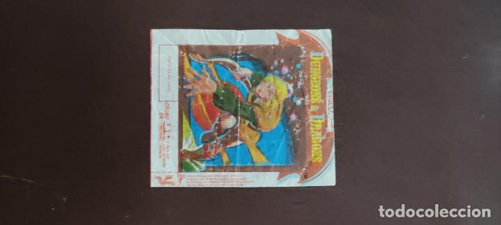 Coleccionismo cromos antiguos: DUNGEROUS AND DRAGONS. CHICLE - Foto 1