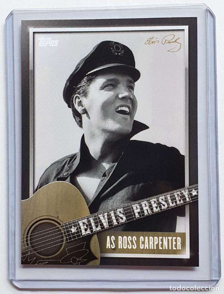 Coleccionismo Cromos antiguos: #74 ELVIS PRESLEY As Ross Carpenter &rdquo;Girls! Girls! Girls!&rdquo; 1962 - TOPPS 2022 Printer Sign - Limited