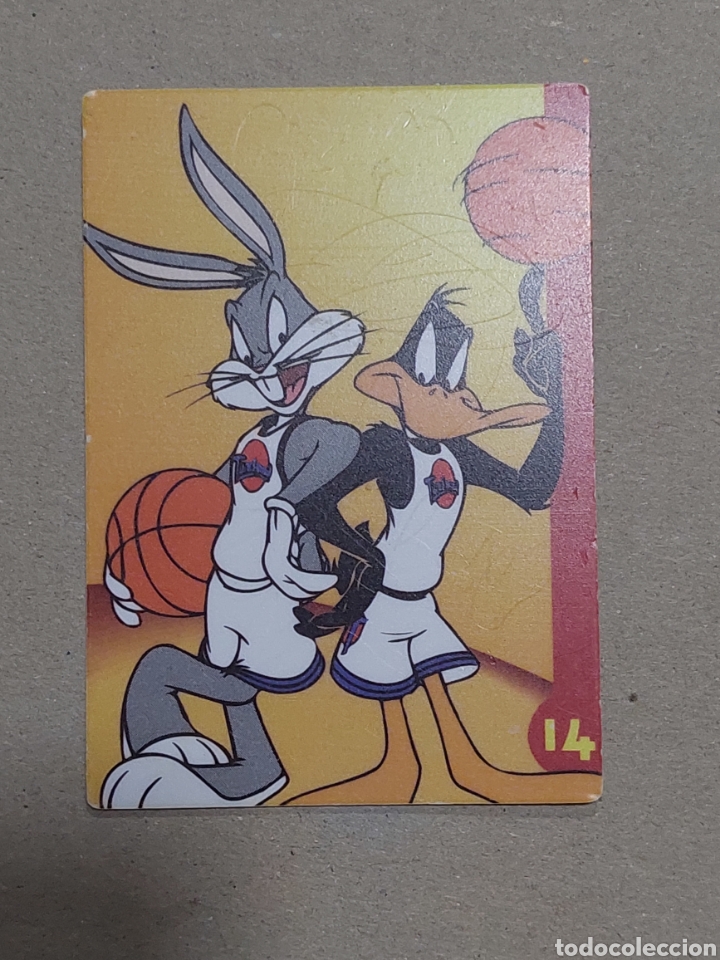 Coleccionismo cromos antiguos: Cromo Danone Space Jam . N&uacute;mero 14 . - Foto 1
