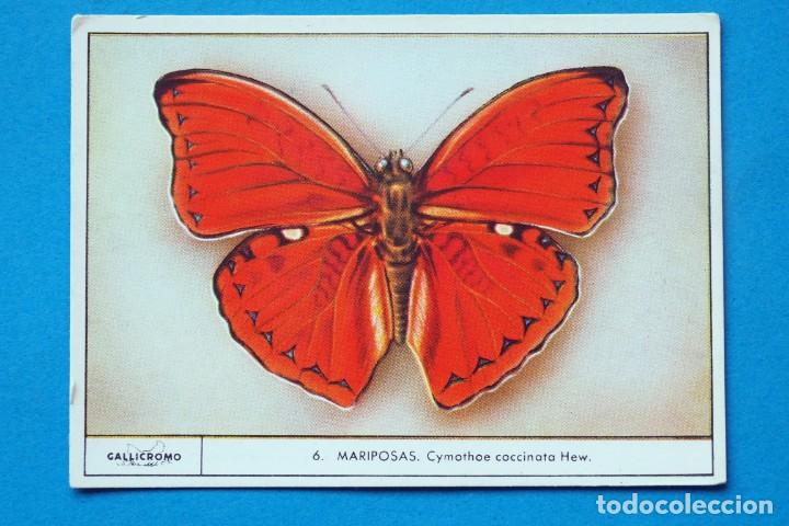 Coleccionismo cromos antiguos: GALLICROMO. MARIPOSAS. 6 ( SERIE N&ordm; 3) - Foto 1