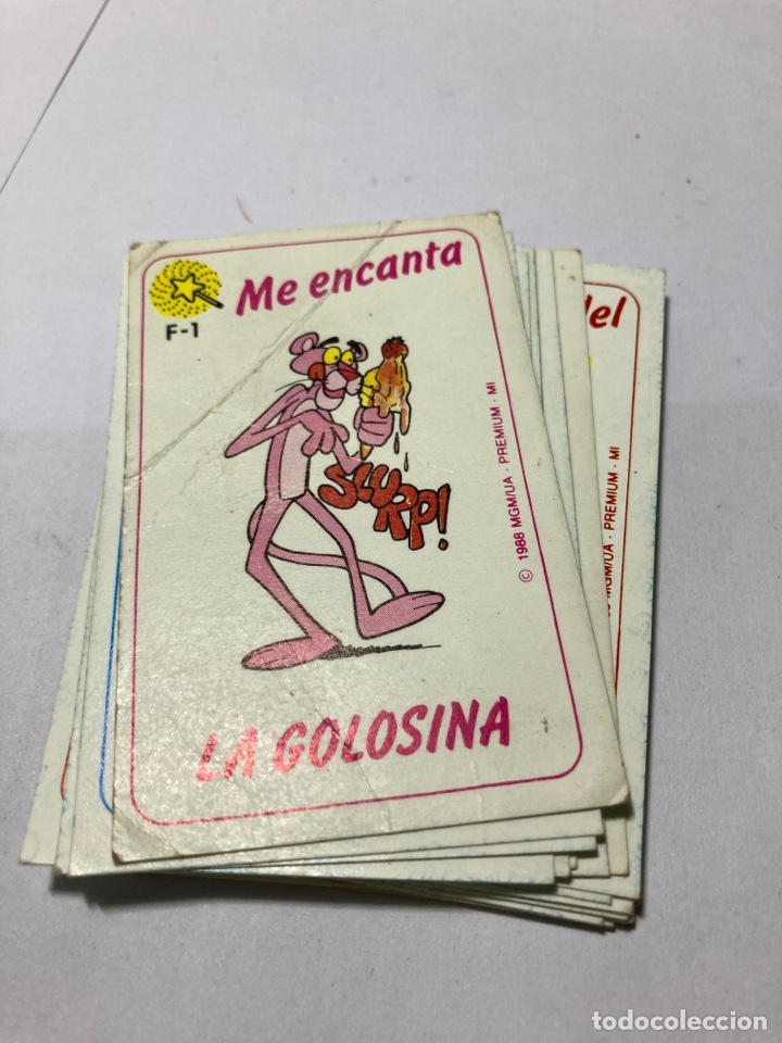 Coleccionismo cromos antiguos: 24 cromos Pantera rosa distintos ASTON - Foto 3