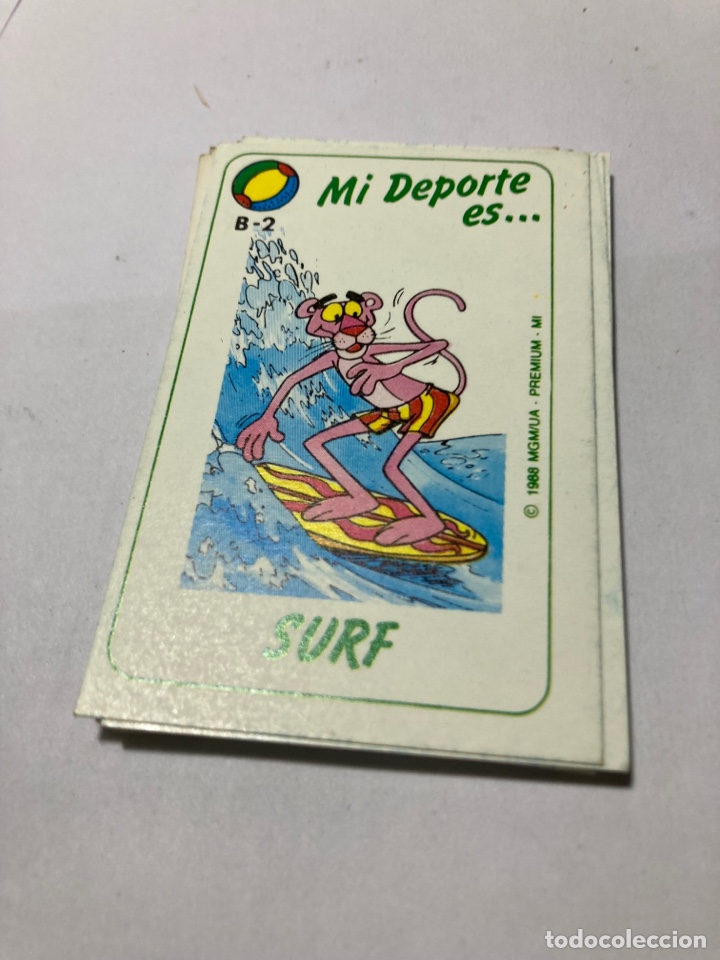 Coleccionismo cromos antiguos: 24 cromos Pantera rosa distintos ASTON - Foto 4