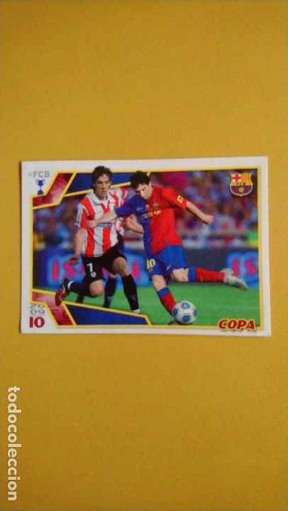 Coleccionismo cromos antiguos: messi 09 10, barcelona - Foto 1