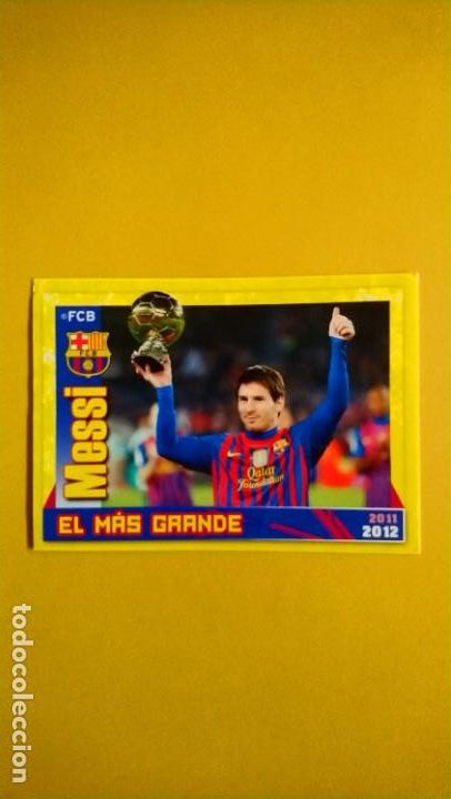 Coleccionismo cromos antiguos: messi, 2011 12 barcelona - Foto 1