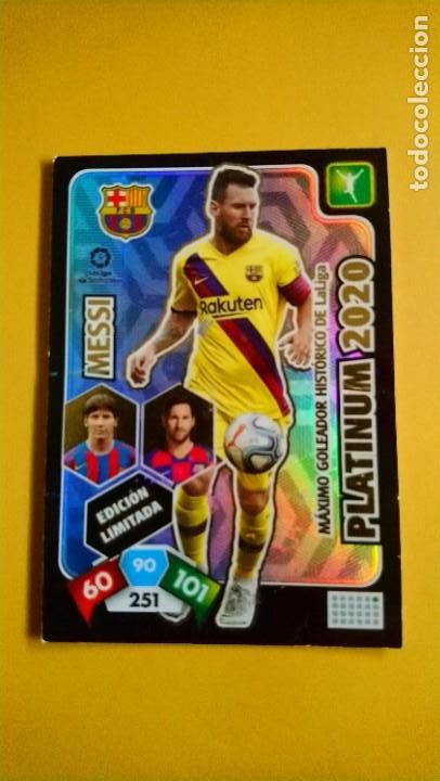Coleccionismo cromos antiguos: messi edicion limitada 2020 - Foto 1