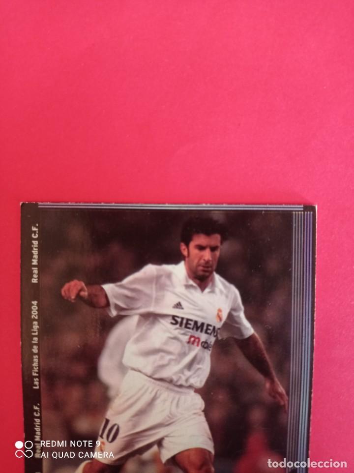 Coleccionismo cromos antiguos: Mundicromo 2004 Figo n&deg;21 - Foto 3