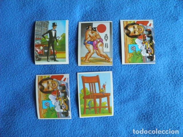 Coleccionismo cromos antiguos: Lote de 5 cromos Los Records - Foto 1