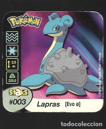 Coleccionismo cromos antiguos: 1 IMAN POKEMON STAKS N&ordm; 003 - Foto 1
