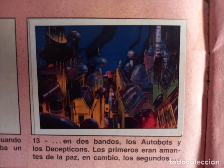 Coleccionismo cromos antiguos: transformers 1986 panini cromo recuperado 13 - Foto 1