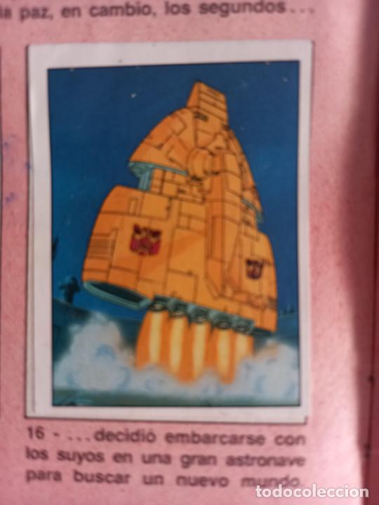 Coleccionismo cromos antiguos: transformers 1986 panini cromo recuperado 16 - Foto 1