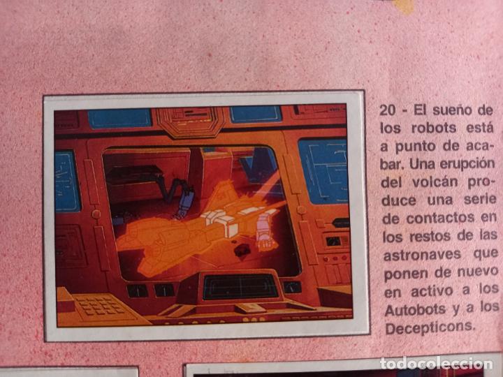 Coleccionismo cromos antiguos: transformers 1986 panini cromo recuperado 20 - Foto 1
