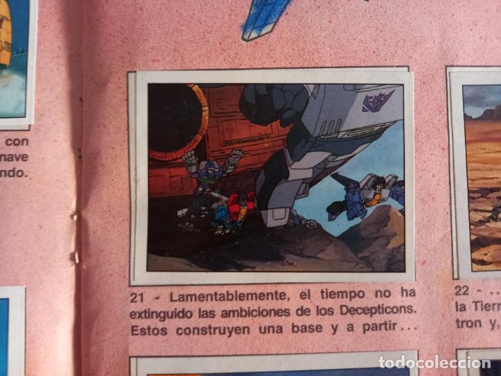 Coleccionismo cromos antiguos: transformers 1986 panini cromo recuperado 21 - Foto 1