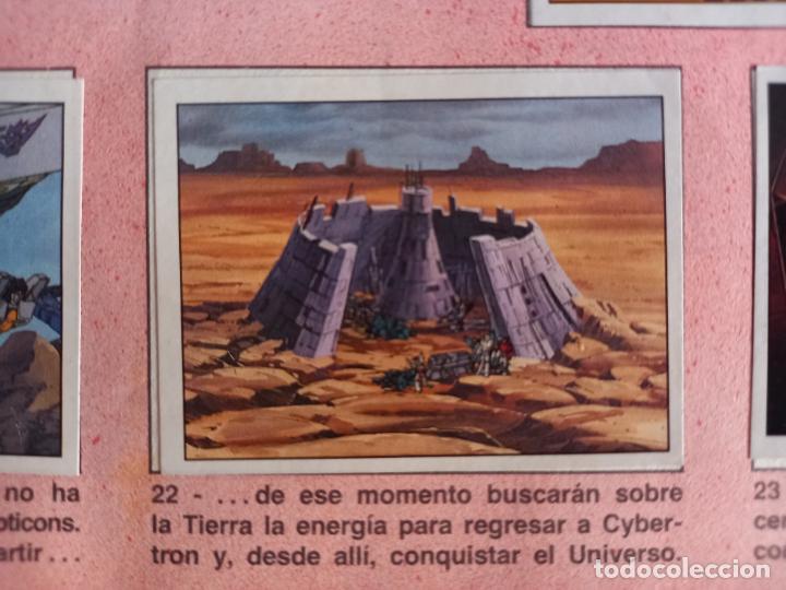 Coleccionismo cromos antiguos: transformers 1986 panini cromo recuperado 22 - Foto 1